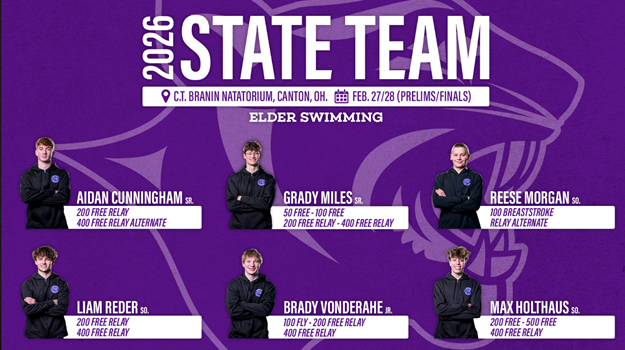 Elder State Swim Results